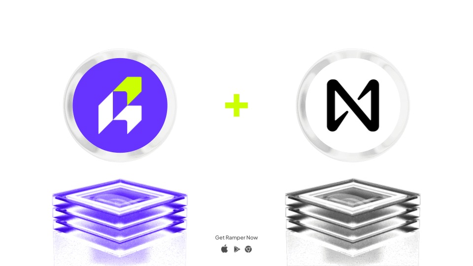 Exciting News:
Near Blockchain is now available on Ramper Wallet